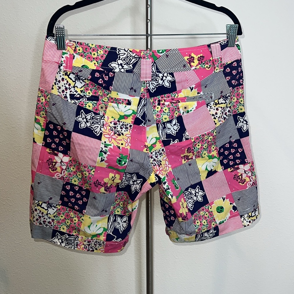 Lilly Pulitzer Patchwork Pattern Bermuda Shorts - image 2